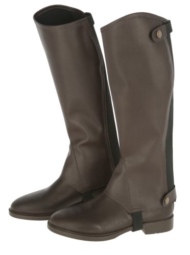 Covalliero bőr chaps rugalmas betéttel - barna, XS