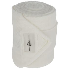 Kötött fásli, fehér, 4 db/szett