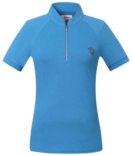 Covalliero 2022 S/S női pólóing - világoskék, M