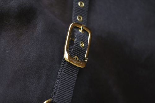 Covalliero TopLine kötőfék - fekete, pony