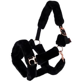 Covalliero SuperSoft kötőfék - fekete, póni