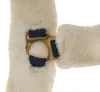 Covalliero SuperSoft kötőfék - kék, cob