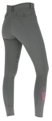 Covalliero Janne x PinkRibbon lovaglónadrág - grafitszürke, 32