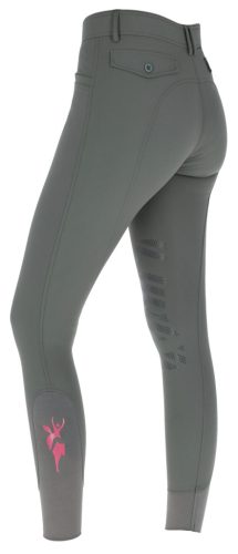 Covalliero Janne x PinkRibbon lovaglónadrág - grafitszürke, 32