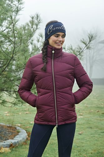 Covalliero 2022 AW nő steppelt dzseki, bordó, XS