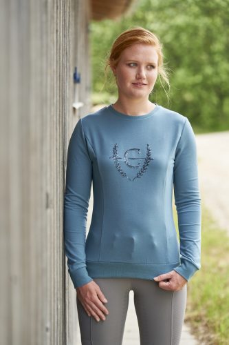 Covalliero 2023 tavasz/nyári női pulóver - tengerkék, M