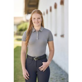 Covalliero 2023 S/S női póló, világos szürke, XXS