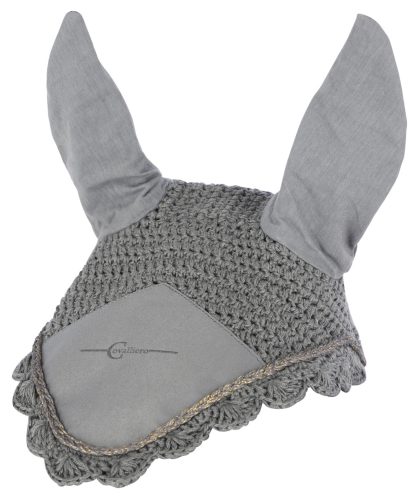 Covalliero 2023 S/S fülvédő lovaknak - világos szürke, póni