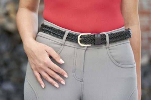 Covalliero 2023 S/S bőröv - fekete, 85 cm