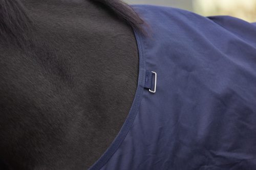 RugBe Zero kültéri lótakaró - sötétkék, 165 cm