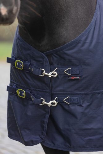 RugBe Zero kültéri lótakaró - sötétkék, 165 cm