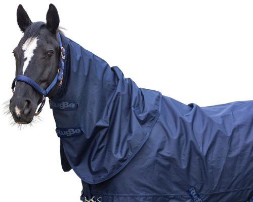 RugBe Zero nyakrész lótakaróhoz, XS, sötétkék