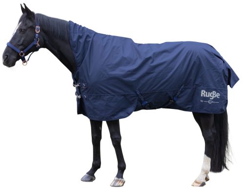 RugBe HighNeck magas nyakú, kültéri lótakaró - sötétkék, 115 cm