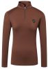 Covalliero Active Shirt A/W 23 Ladies, oak brown, L