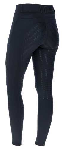Covalliero 2023 AW gyermek lovagló grip leggings - sötétkék, 164/170