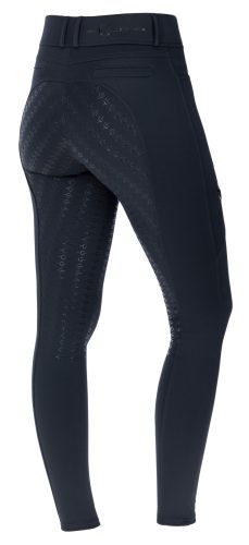 Covalliero 2023 AW gyermek lovagló grip leggings - sötétkék, 164/170