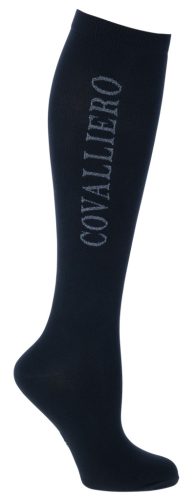Covalliero 2023 AW versenyzokni - fekete, 34-36