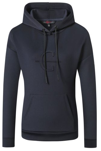Covalliero 2024 S/S női kapucnis pulóver - sötétkék, XS