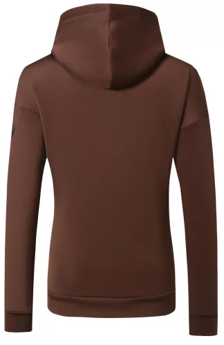 Covalliero 2024 S/S női kapucnis pulóver - csokoládébarna, XL