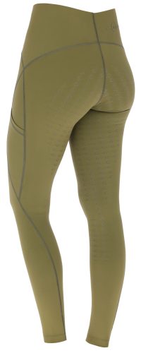 Covalliero 2024 S/S gyermek lovaglóleggings - olivazöld, 152/158