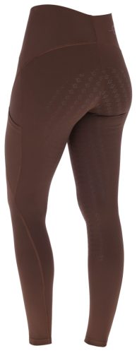 Covalliero 2024 S/S gyermek lovaglóleggings - csokoládébarna, 140/146