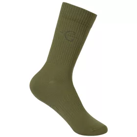 Covalliero 2024 S/S sportzokni, olivazöld, 34-36