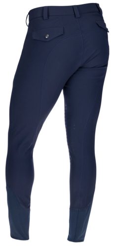 Techno II férfi lovaglónadrág térd megerősítéssel - sötétkék, 44