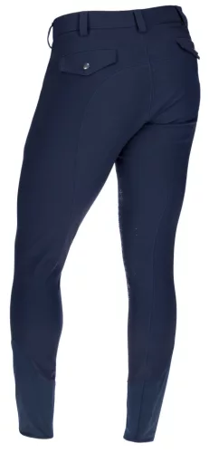 Techno II férfi lovaglónadrág térd megerősítéssel - sötétkék, 46