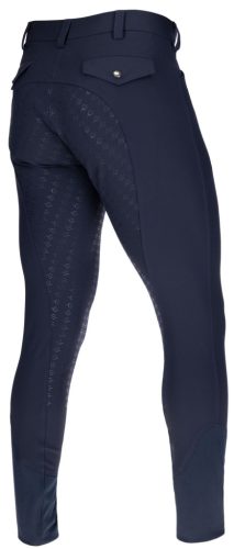 Techno II férfi lovaglónadrág ülőrész megerősítéssel - sötétkék, 44