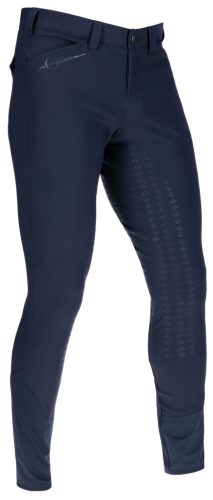 Techno II férfi lovaglónadrág ülőrész megerősítéssel - sötétkék, 46