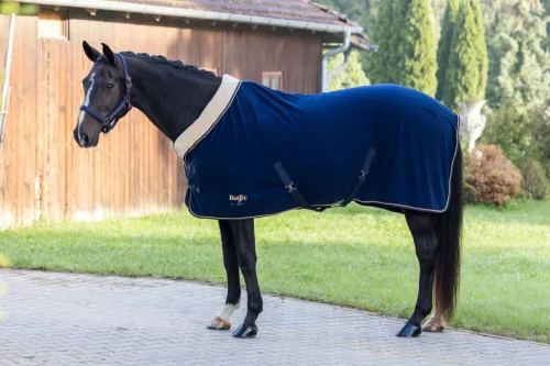 RugBe Royal lótakaró - sötétkék, 135 cm