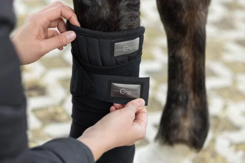 Covalliero Therm bandázs - fekete, 4 db