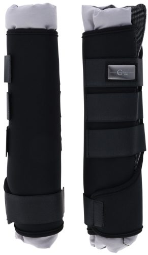 Covalliero Therm lábszárvédő - párban, fekete, full