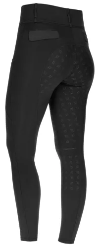 Magas derekú lovagló leggings - fekete, 34/36