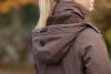 Covalliero 2024 AW női parka, kávé barna, M