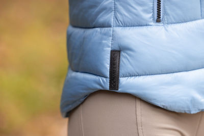 Covalliero 2024 AW női steppelt mellény, jégkék, L