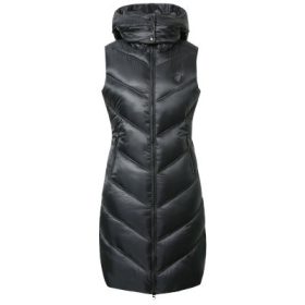 Covalliero 2024 AW női hosszú mellény, fekete, XS