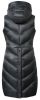 Covalliero 2024 AW női hosszú mellény, fekete, XS