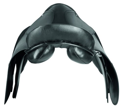 Covalliero Univerzális komplett nyereg, széles hátú lóra - fekete, 17,5"