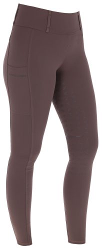 Covalliero 2024 AW női grip lovaglóleggings - kávébarna, 38/40