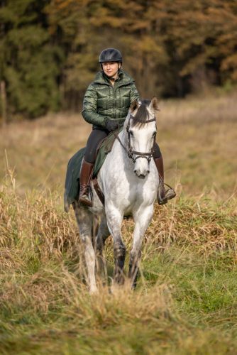 Covalliero 2024 AW lótakaró lovagláshoz - opálzöld, 125 cm