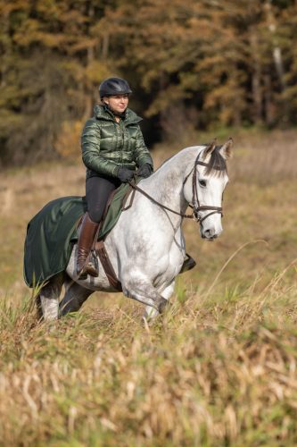 Covalliero 2024 AW lótakaró lovagláshoz - opálzöld, 135 cm