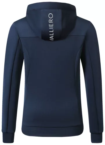 Covalliero 2025 S/S női kapucnis felső - sötétkék, M