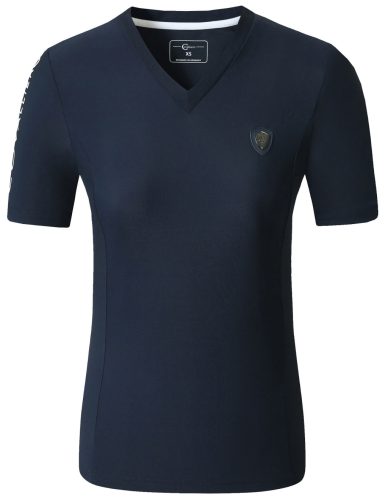 Covalliero 2025 S/S női póló - sötétkék, S