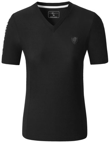 Covalliero 2025 S/S női póló - fekete, XL