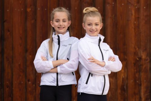 Covalliero 2025 S/S ClearView gyermek esőkabát - áttetsző, 140/146