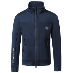   Covalliero 2025 S/S gyermek cipzáras dzseki - sötétkék, 128/134