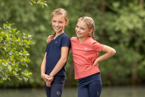 Covalliero 2025 S/S gyermek póló - sötétkék, 152/158