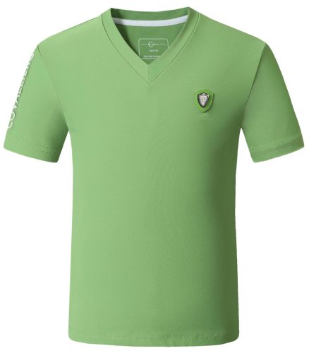 Covalliero 2025 S/S gyermek póló - zöld, 164/170