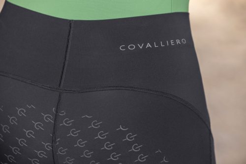 Covalliero 2025 S/S női lovagló leggings - fekete, 36/38